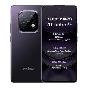 realme NARZO 70 Turbo 5G (Turbo Purple,8GB RAM,128GB Storage)